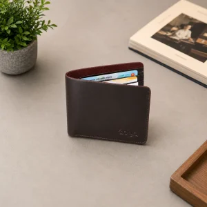 Genuine Leather Wallet – Classic Bifold Design - Image 4
