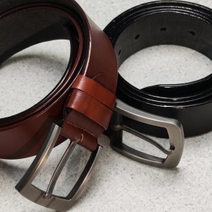 Classic Cow Leather Belt for Men – Durable & Stylish - Image 4